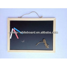 Wooden blackboard,Chalk board black magnetic board